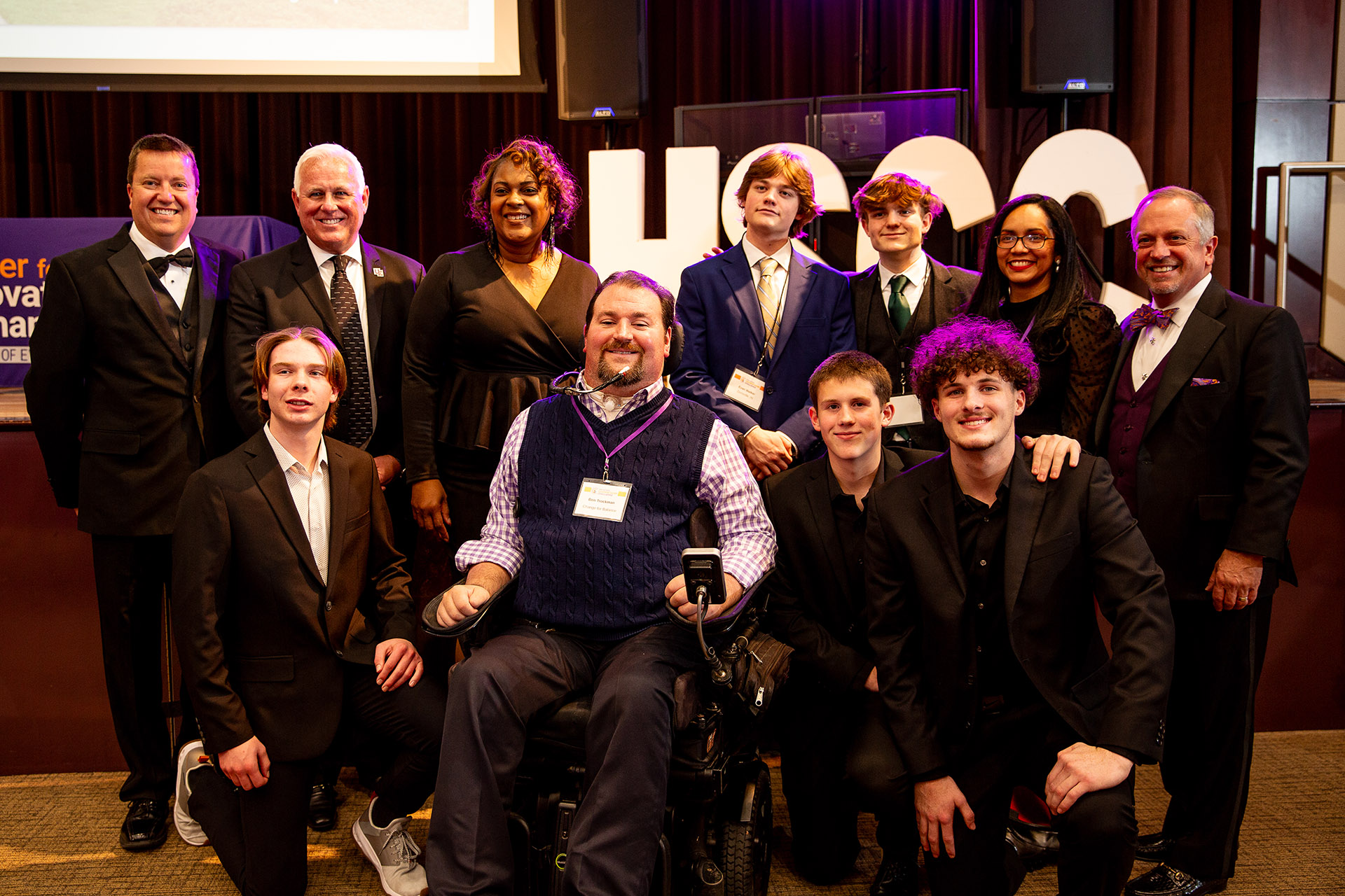 Contestants and judges for the 2025 High School Changemaker Challenge
