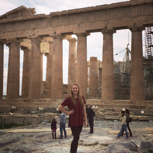 Katherine in Greece