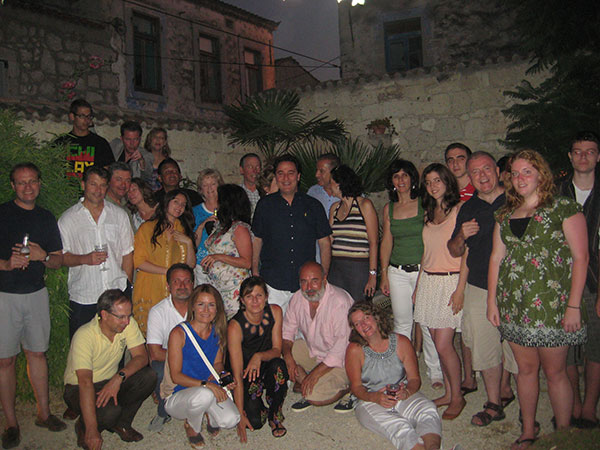 Most, but not all, of the attendees at the Alacati reunion.