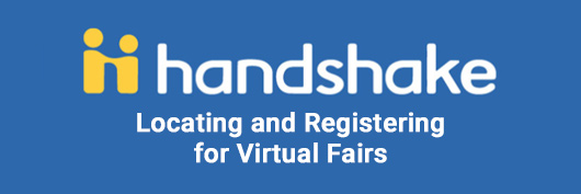 Locating and Registering for Virtual Fairs in Handshake