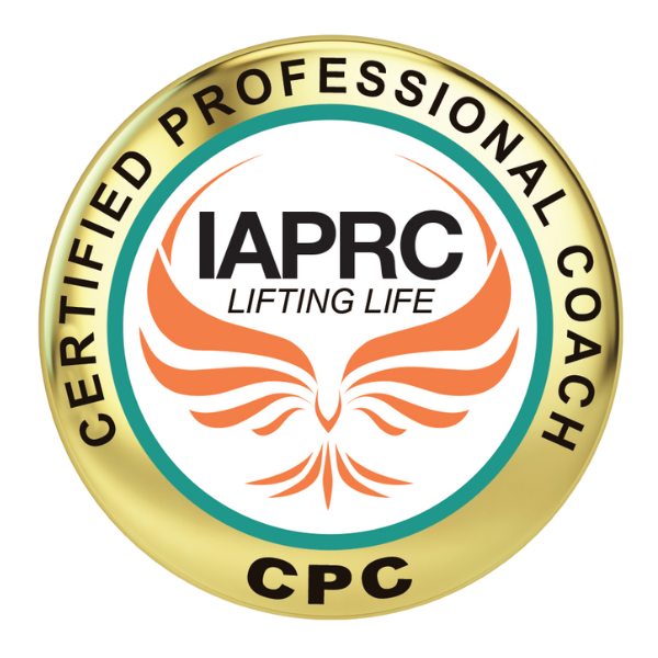 IAPRC CPC Certified Professional Coach badge