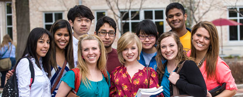 Group of students