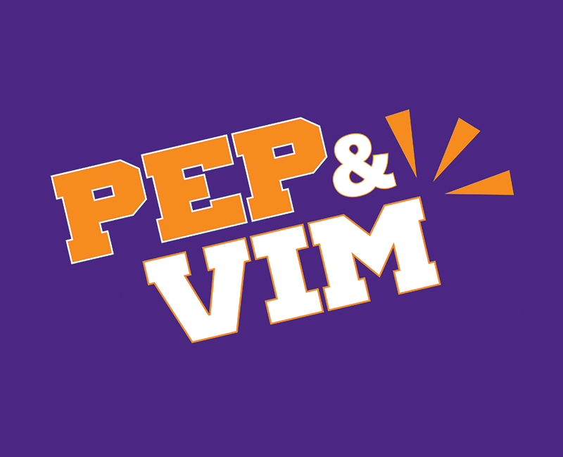 Pep and Vim logo