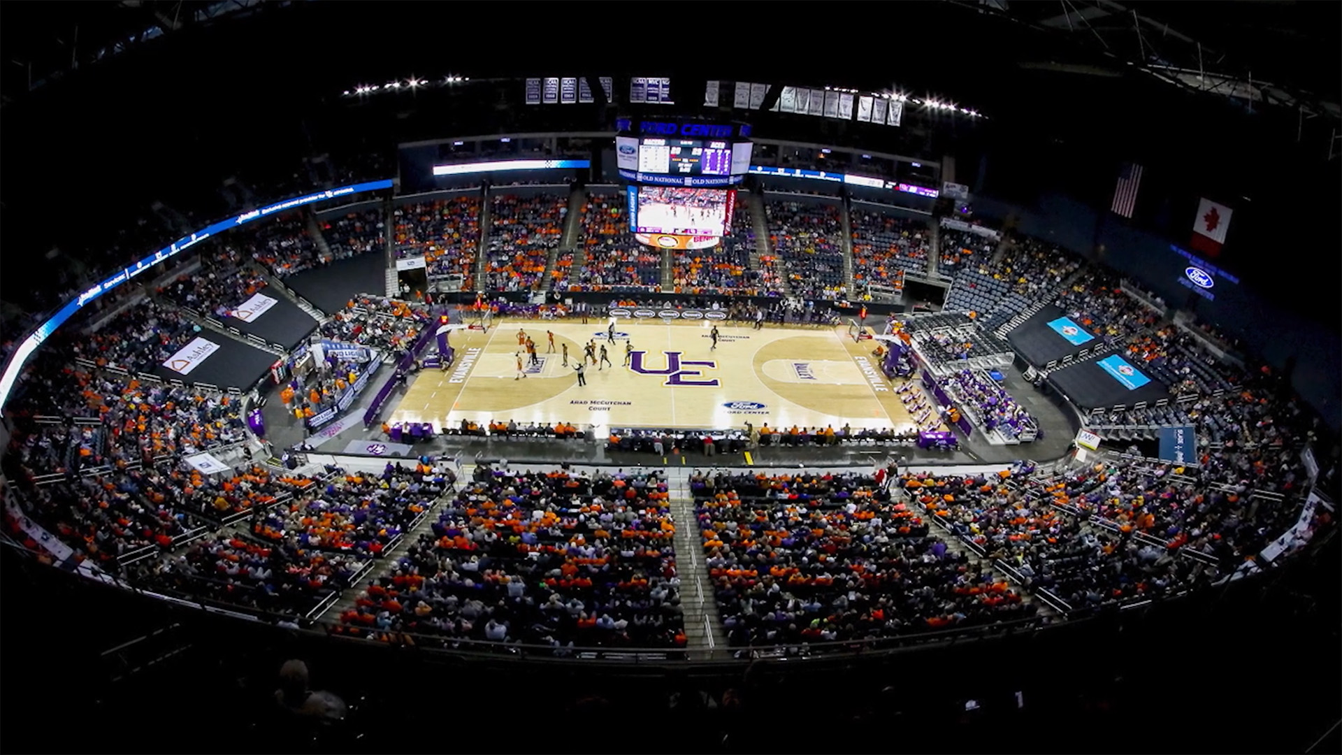 evansville university campus tour