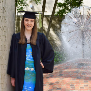 Sierra Miller at graduation