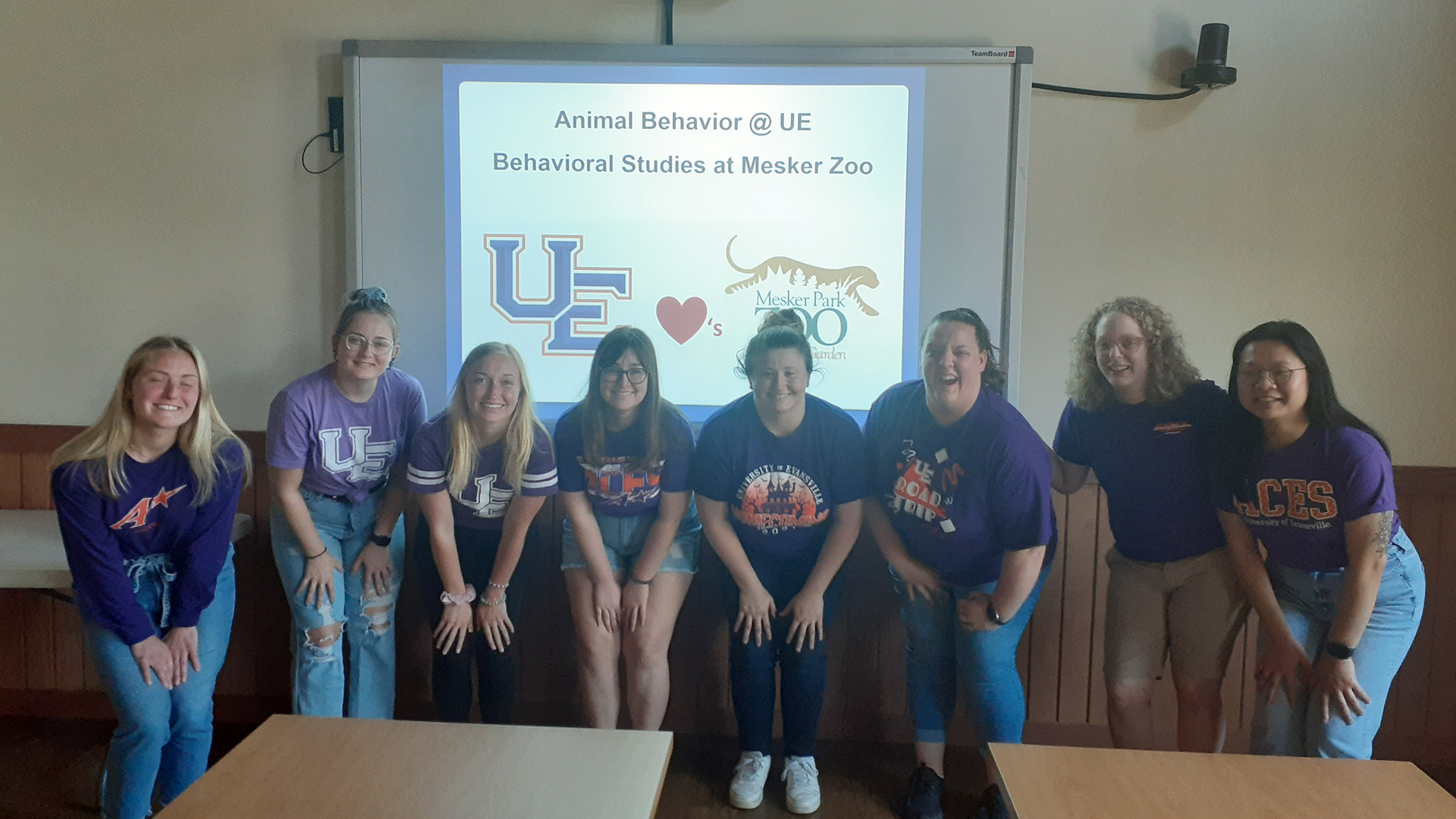 Animal Behavior Class at Mesker Park Zoo