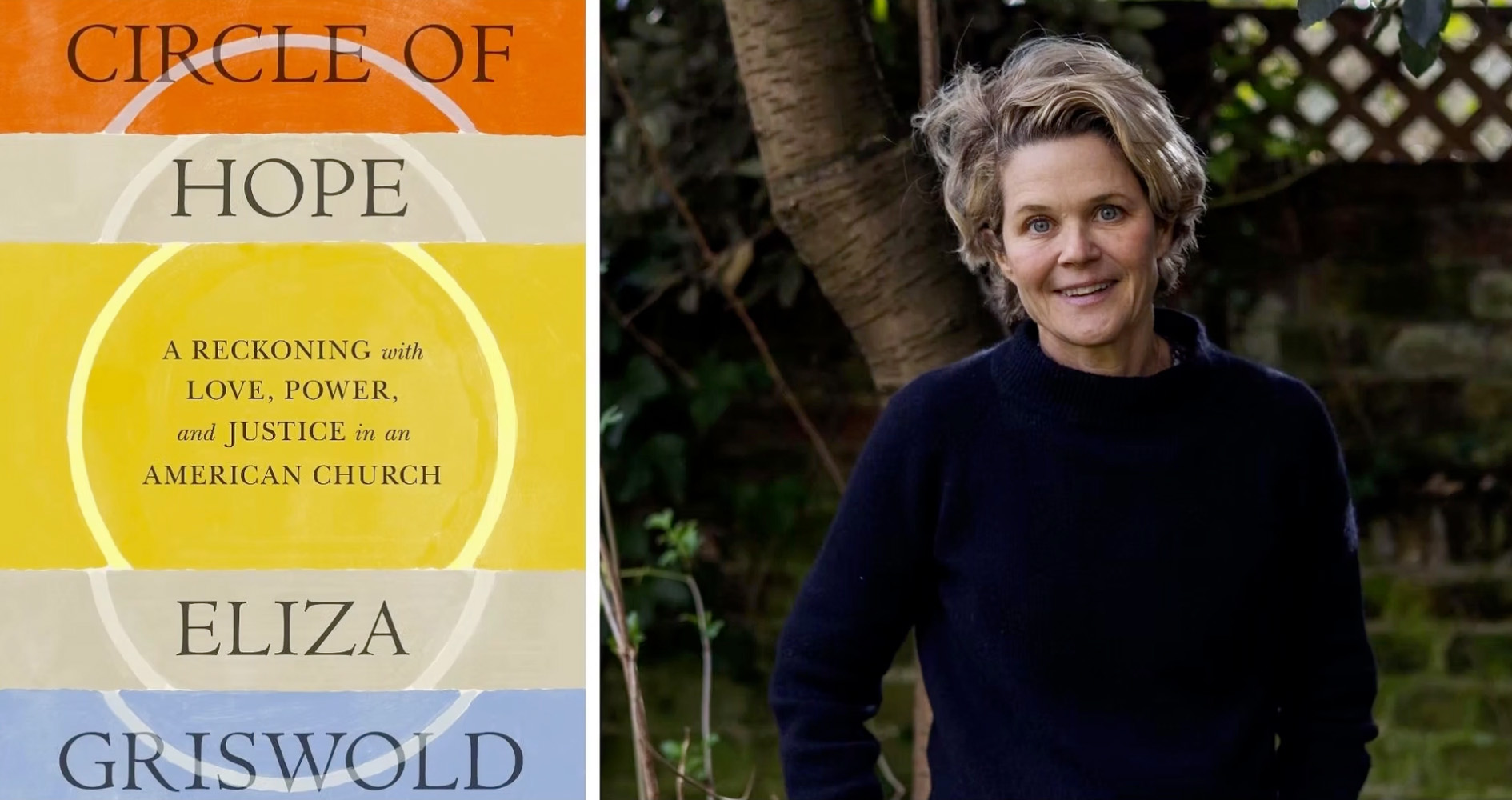 Eliza Griswold and her book cover