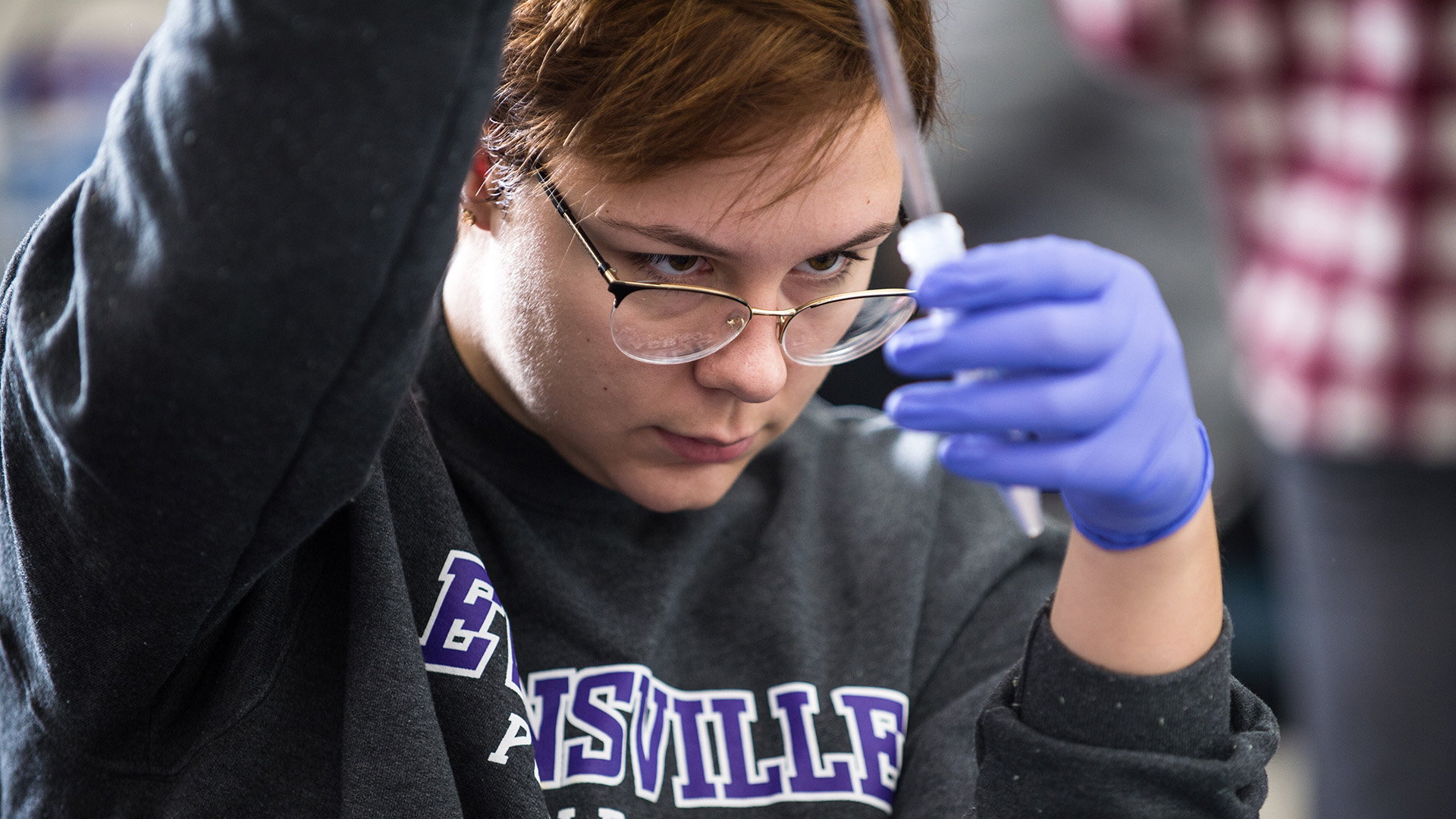 Biology research student