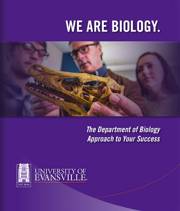Biology brochure cover