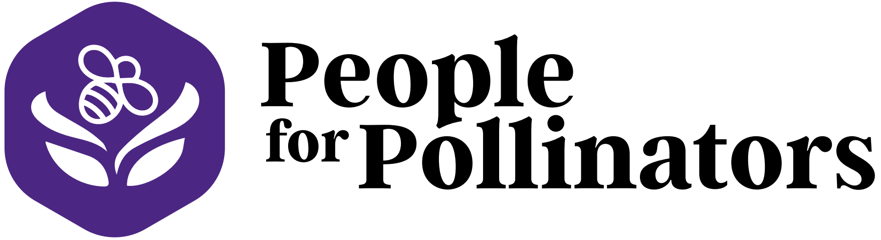 People for Pollinators logo