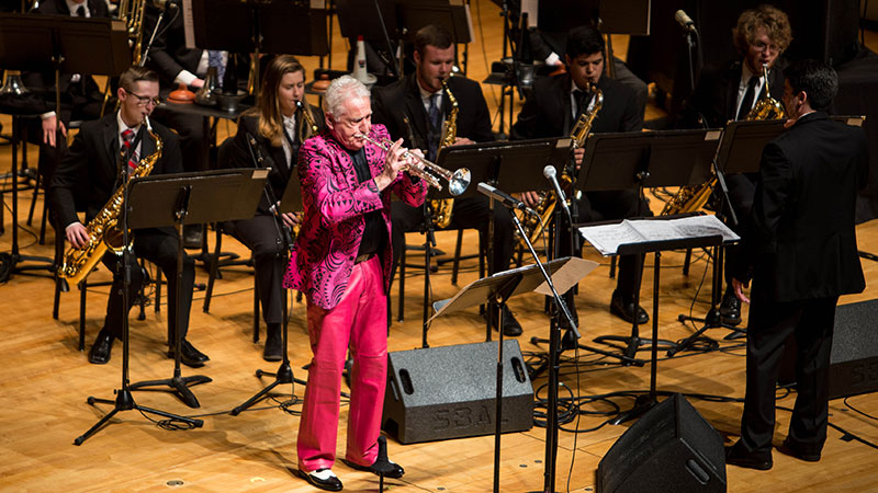 Doc Severinsen performing