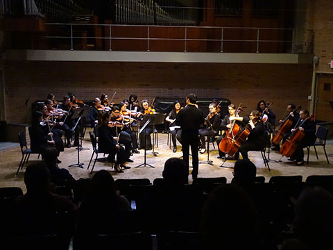 String ensemble stage