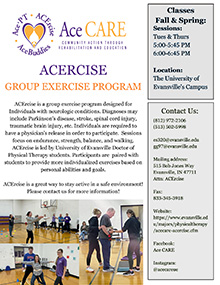 Acercise flyer cover