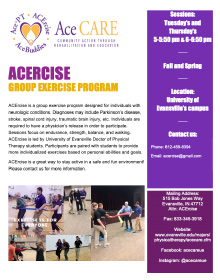 Acercise flyer cover
