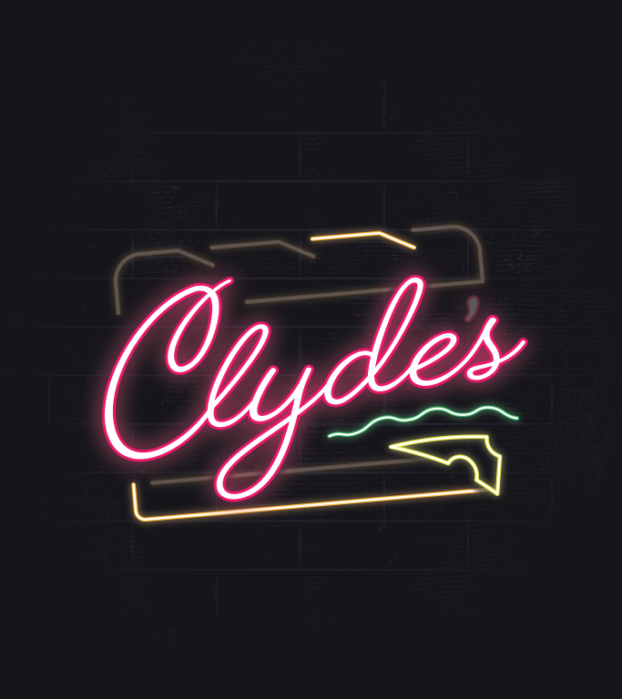 Flyer for Clyde's