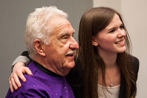 Doc Severinson and Melanie Baker