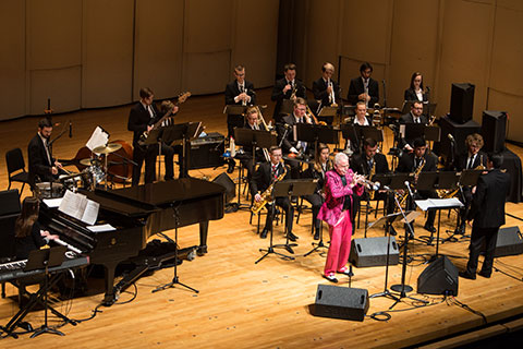 Doc Severinsen and UE Jazz Ensemble