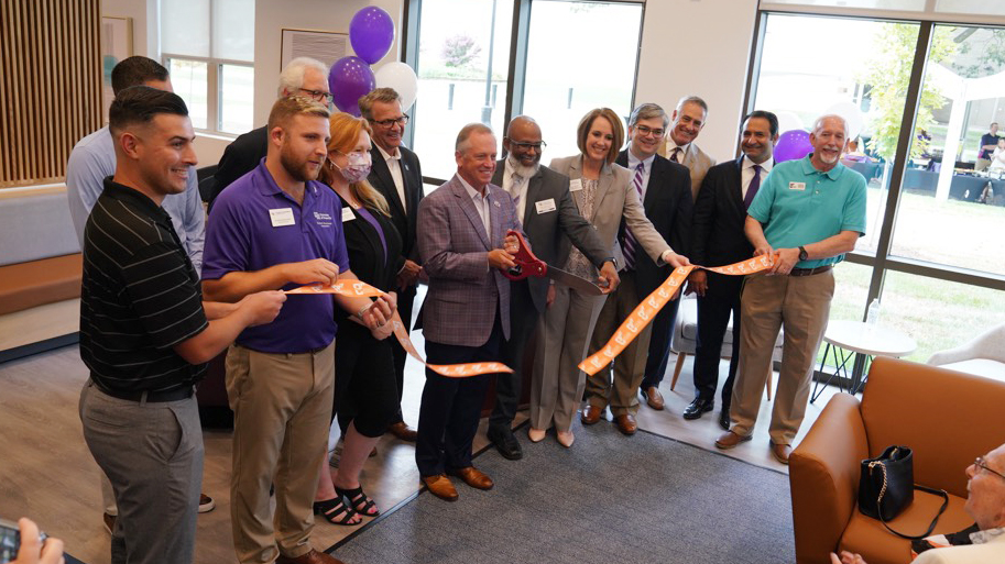 UE Holds Ribbon Cutting for New Residence Hall