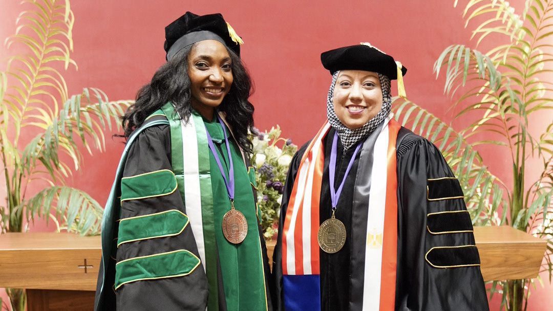 Yolanda Obaze (left) and Rania Mousa (right)