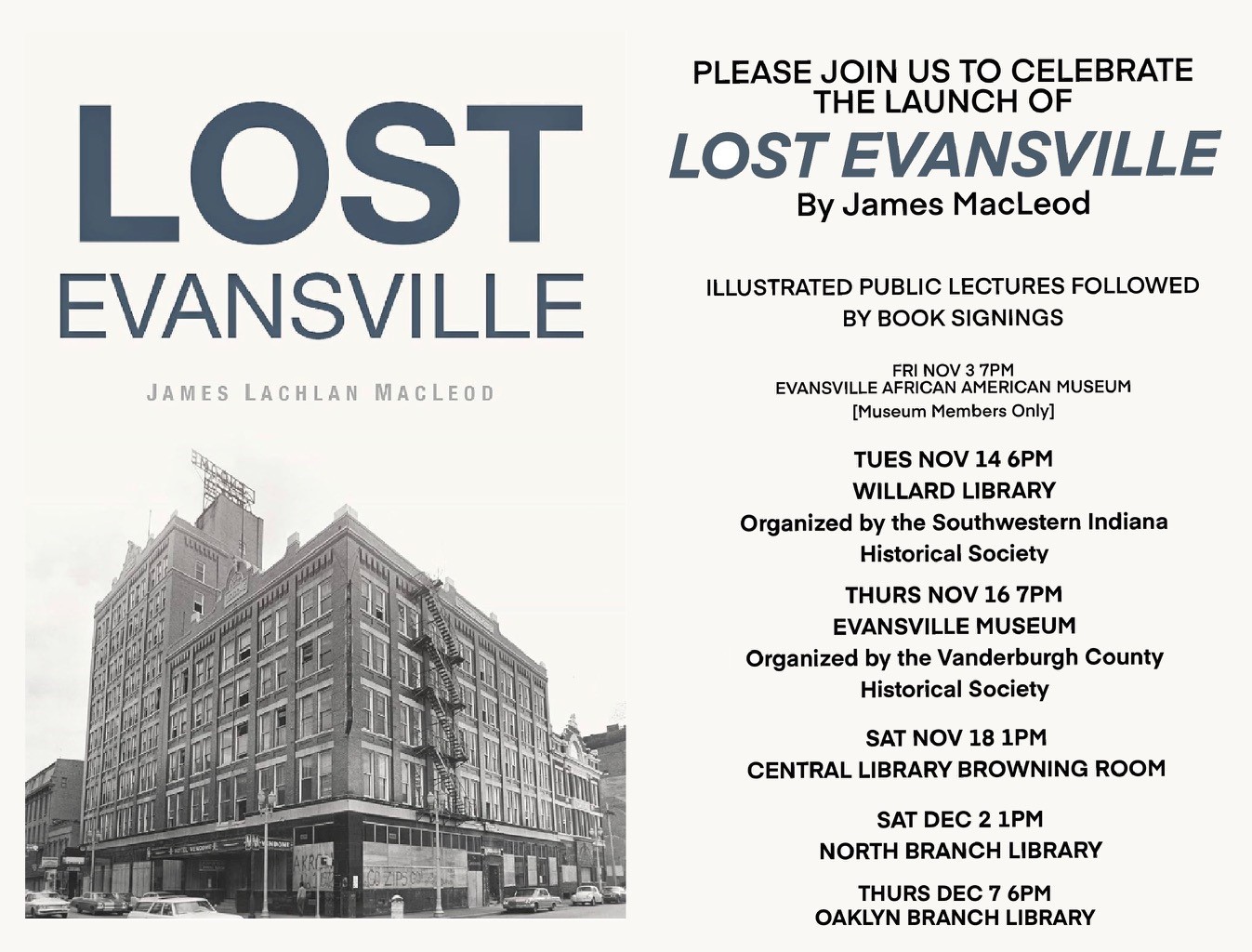 Lost Evansville Flyer