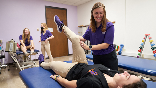 Athletic training students