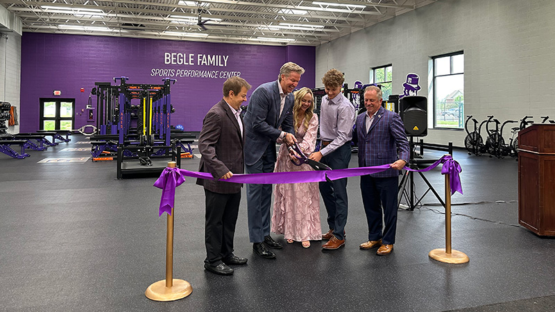 Begle Family, Dr. Siegfried, and President Pietruszkiewicz