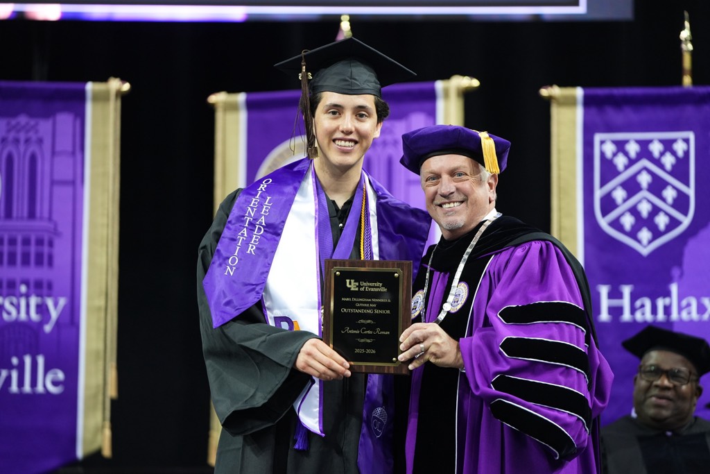 Outstanding senior award winner