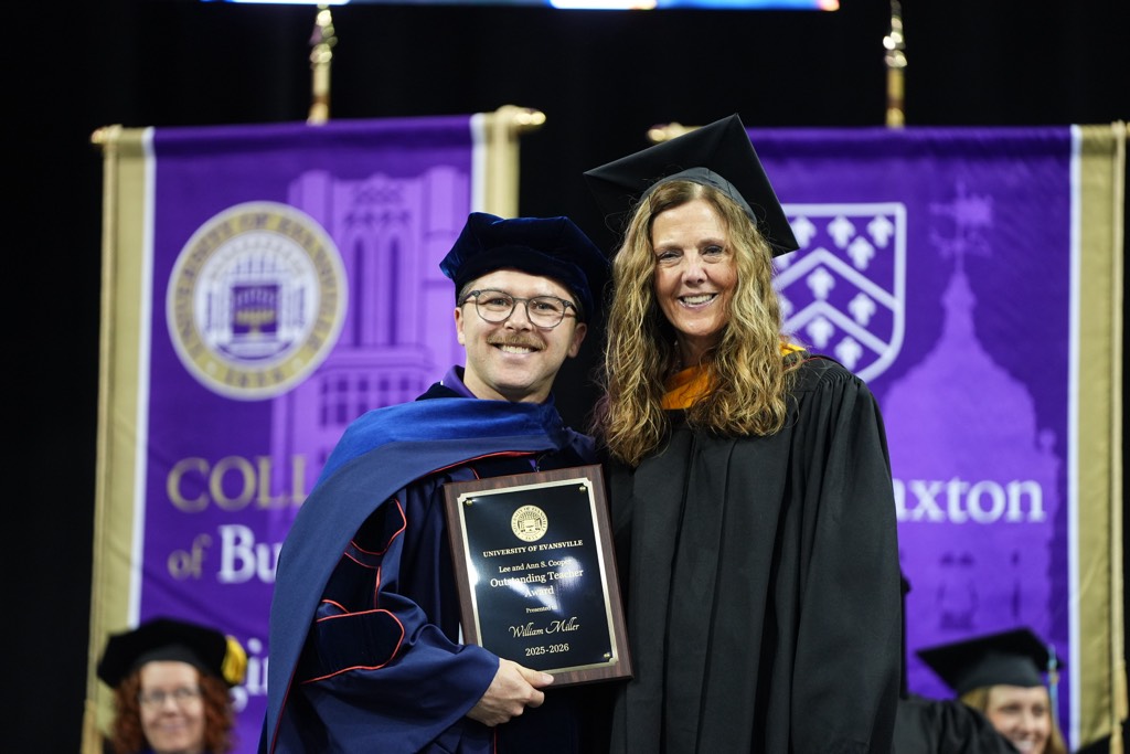 Outstanding teacher award winner