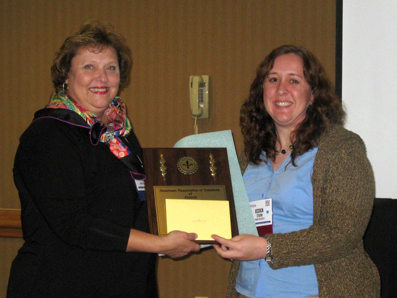 French Instructor Cathy Fraley Wins Statewide Teaching Award
