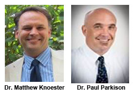 Dr. Matthew Knoester and Dr. Paul Parkison