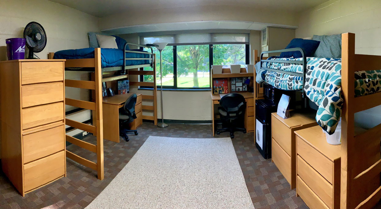 Moore Hall dorm room