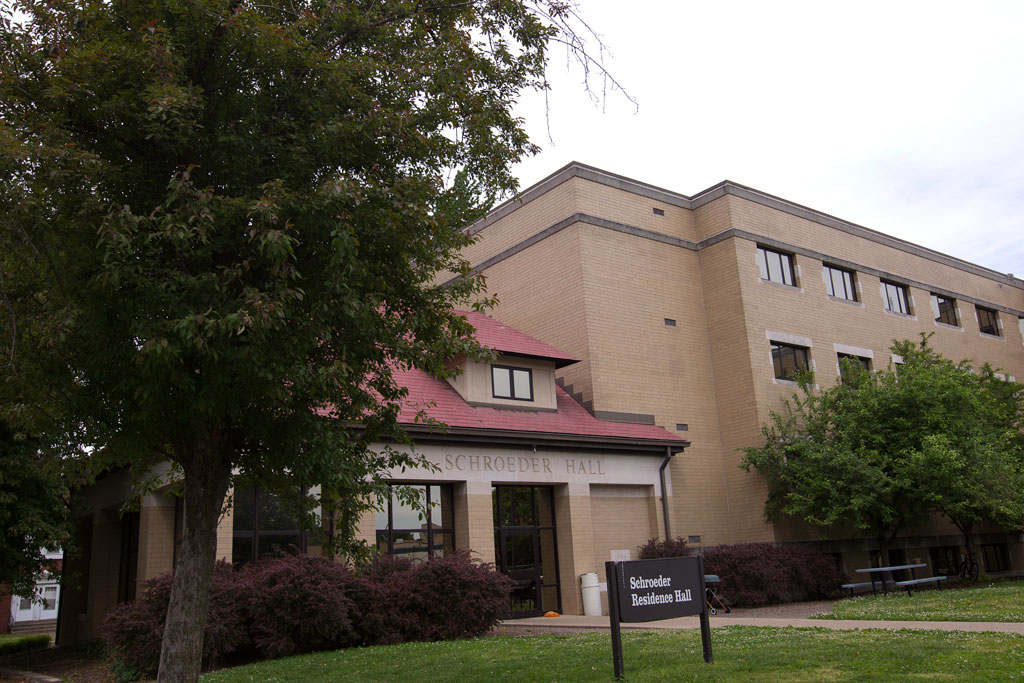 Schroeder Residence Hall exterior