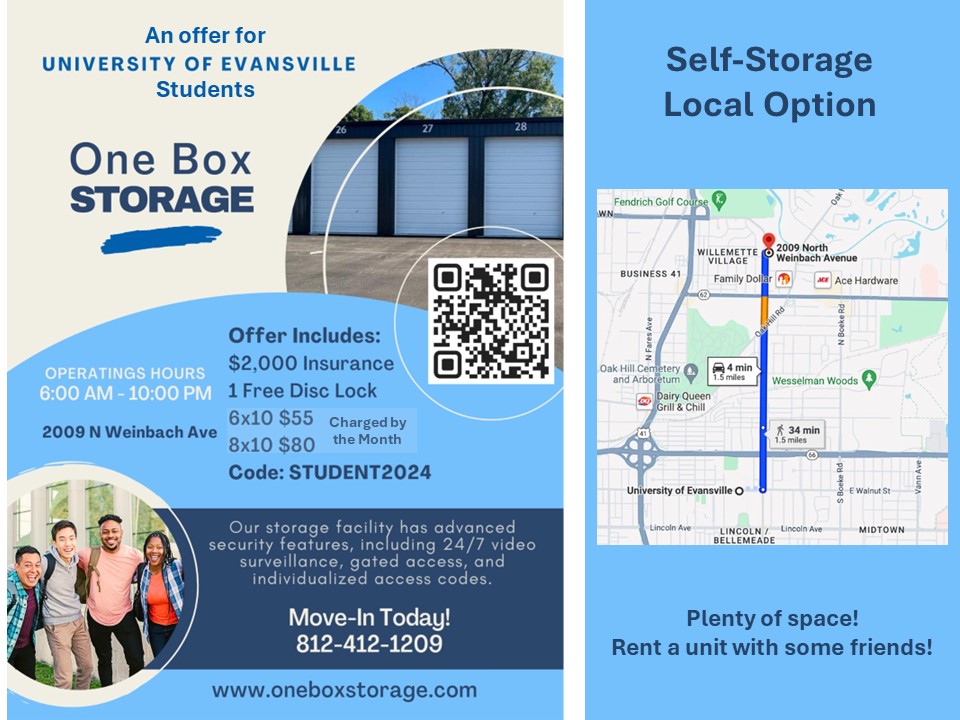 One Box Storage Flyer