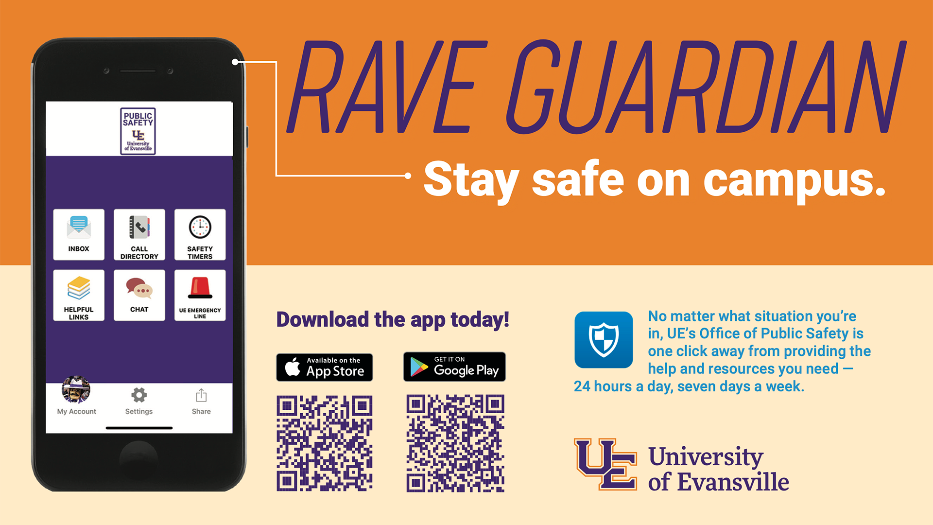 Rave Guardian app infographic