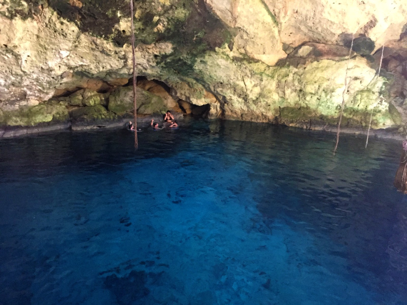 Cenote in Cuzuma