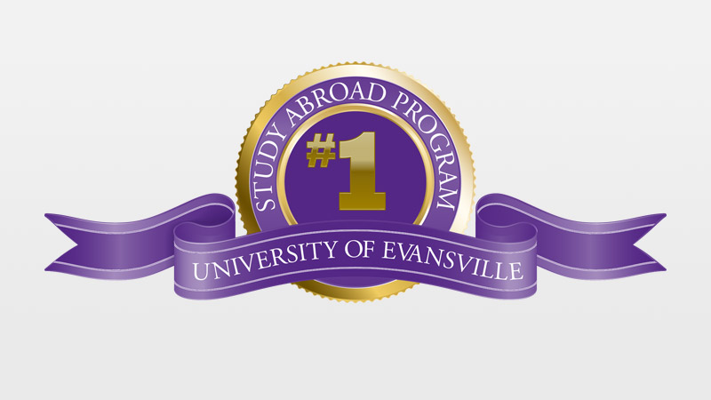 Number One Study Abroad Program badge