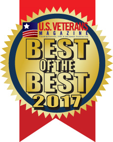 U.S. Veterans Magazine Best of the Best 2017 badge