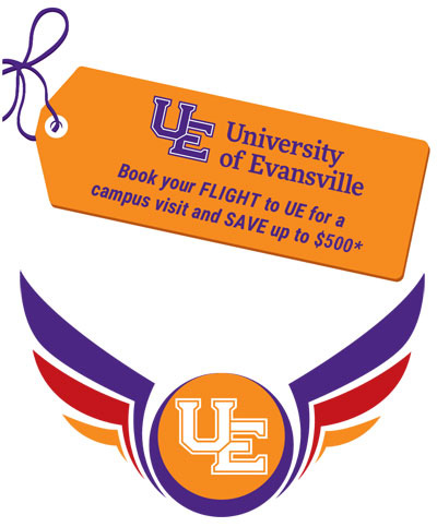 Book your FLIGHT to UE for a campus visit and SAVE up to $500