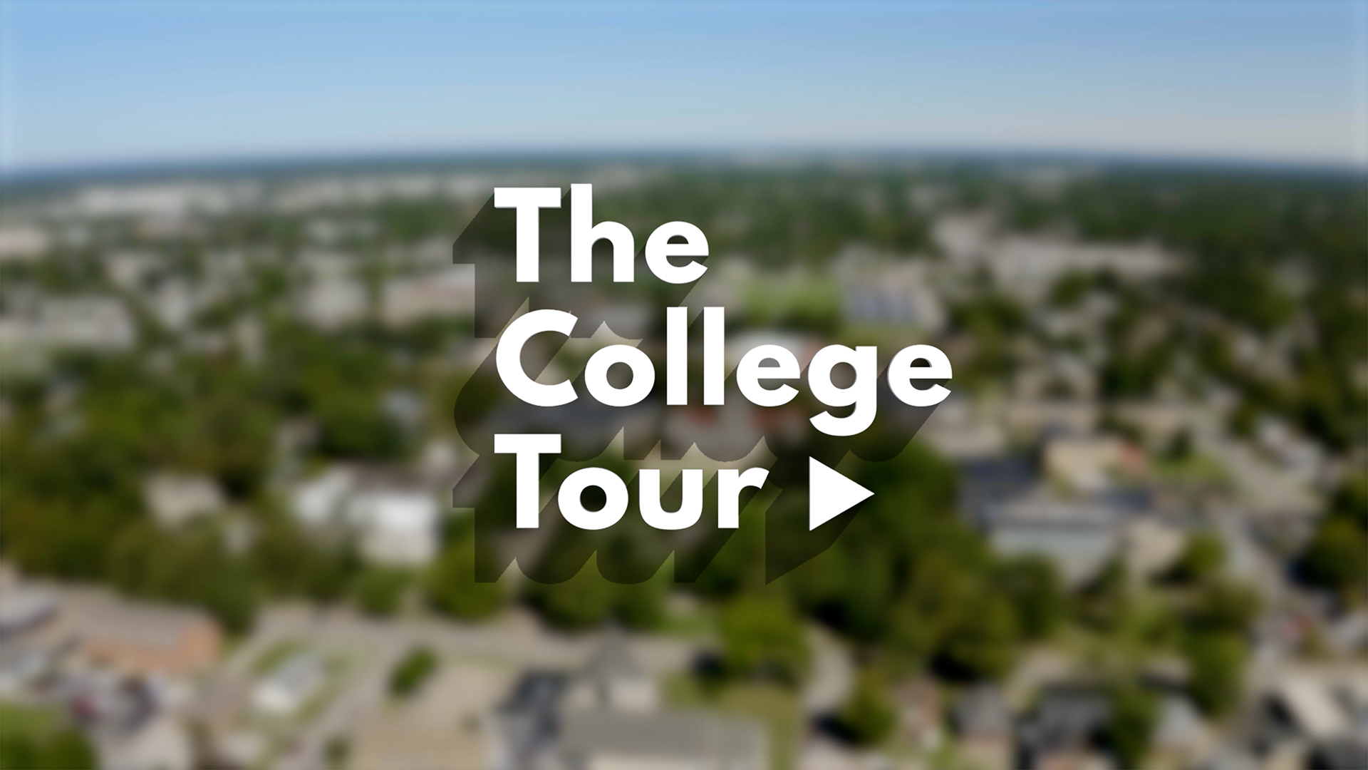 The College Tour Episode title card